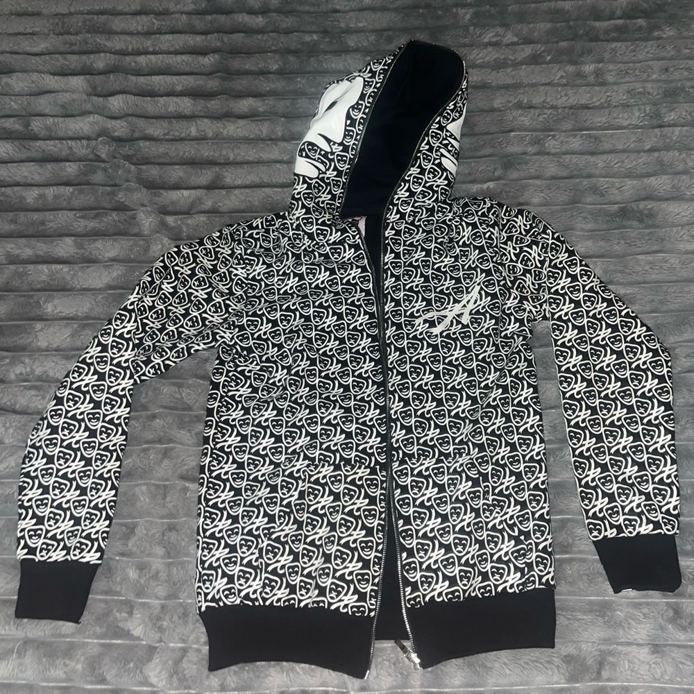 Black and White Asaali Oreo hoodie